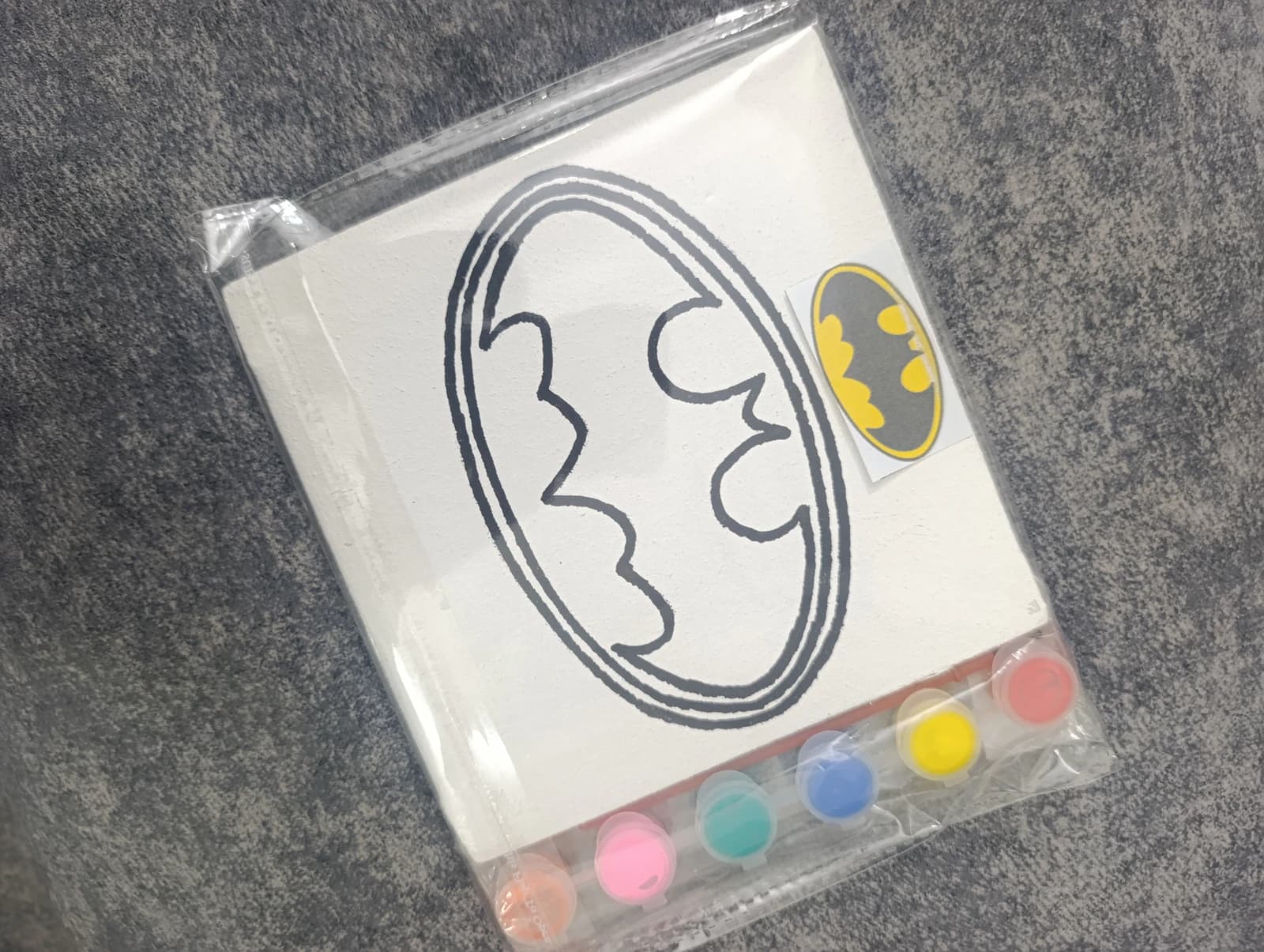 Superhero Canvas Painting Kit