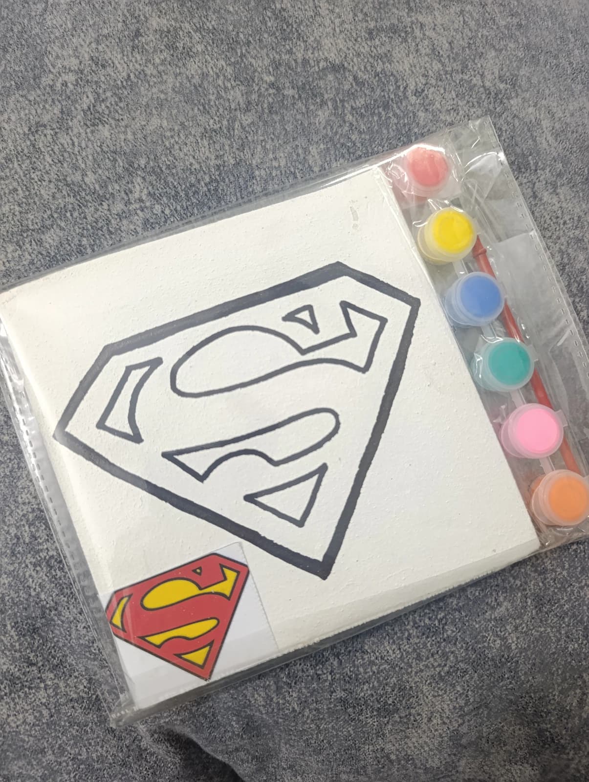 Superhero Canvas Painting Kit